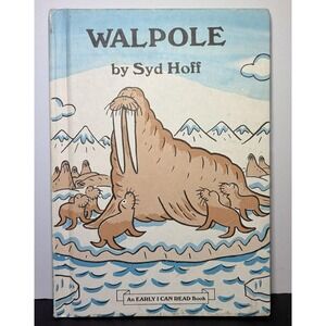 Walpole Syd Hoff Early I Can Read 1st Edition Children 1977 Walrus Vintage Book
